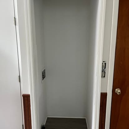 Smooth finished wall after drywall repair